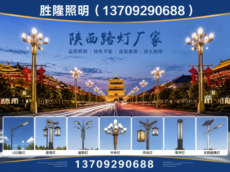 新城区高杆灯展示图