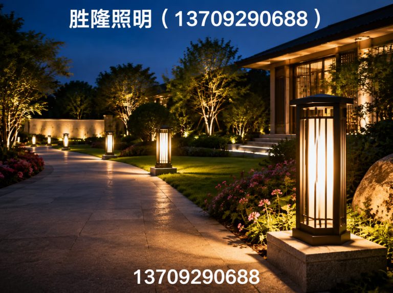 新城区太阳能路灯展示图